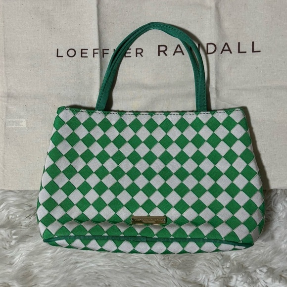 Loeffler Randall Minnow Diamond Print Mini Tote Bag - Picture 3 of 6